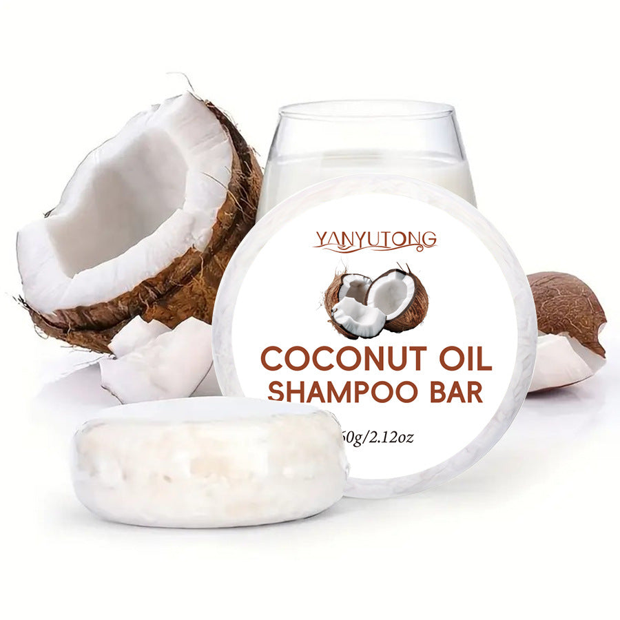 Coconut oil shampoo bar