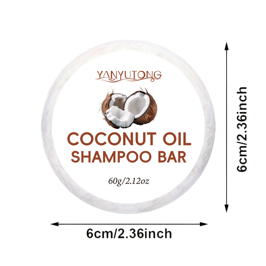 Coconut oil shampoo bar