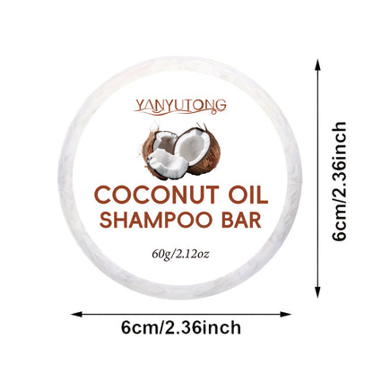 Coconut oil shampoo bar