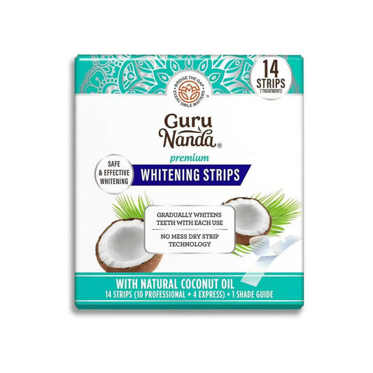 Coconut Oil Teeth Whitening Strips