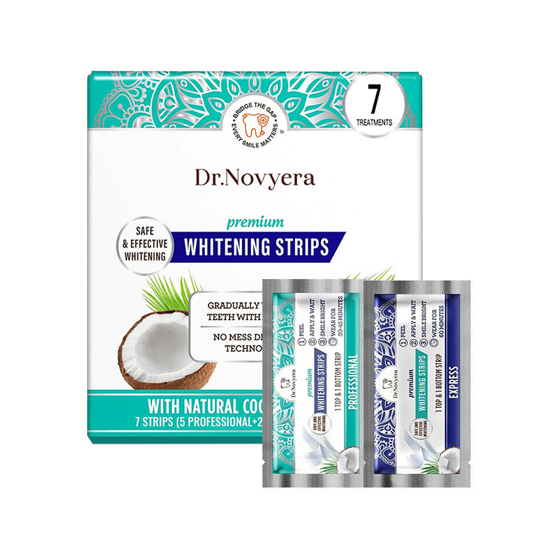 Coconut Oil Teeth Whitening Strips