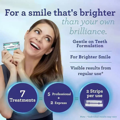 Coconut Oil Whitening Teeth Strips Mint Flavor