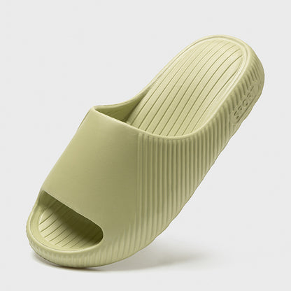 Coconut slippers for men, thick-soled EVA flip-flops with a feeling of stepping on feces