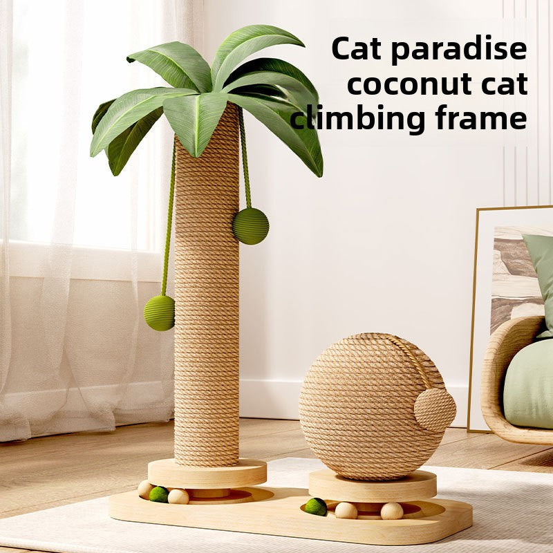 Coconut Tree Cat Climbing Frame