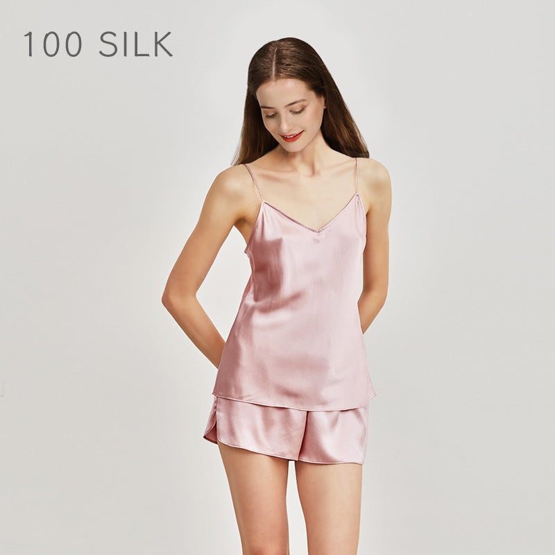 Cocoonie Silk Pajamas for Women Summer Home Wear