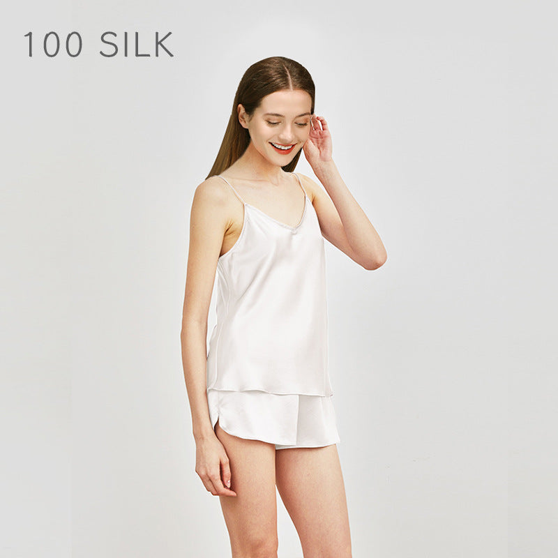 Cocoonie Silk Pajamas for Women Summer Home Wear