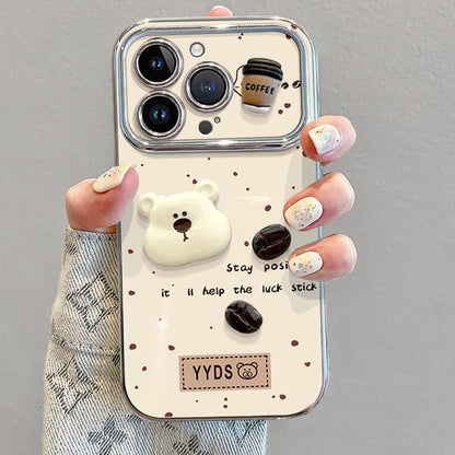 Coffee Bean Bear Phone Case