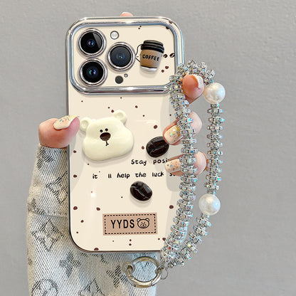Coffee Bean Bear Phone Case