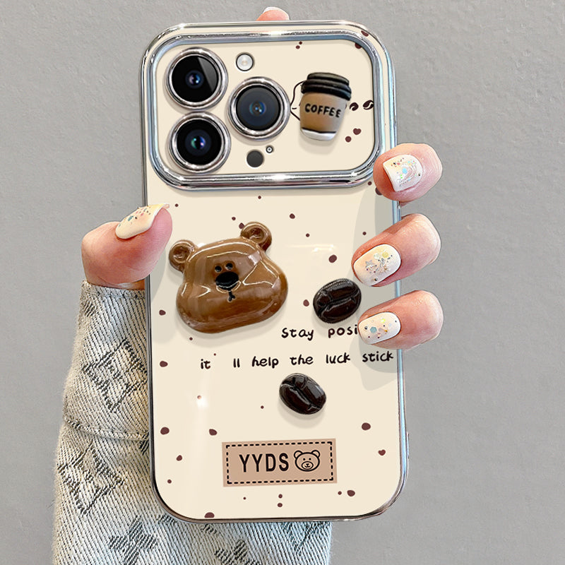Coffee Bean Bear Phone Case