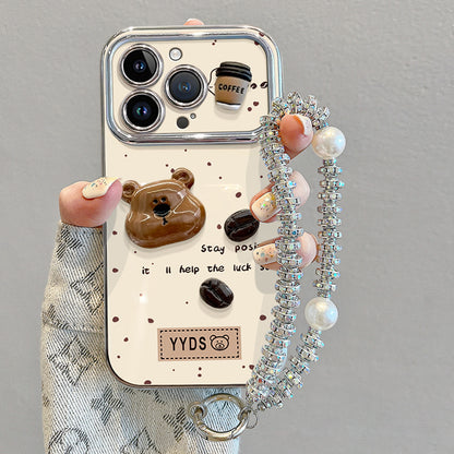 Coffee Bean Bear Phone Case