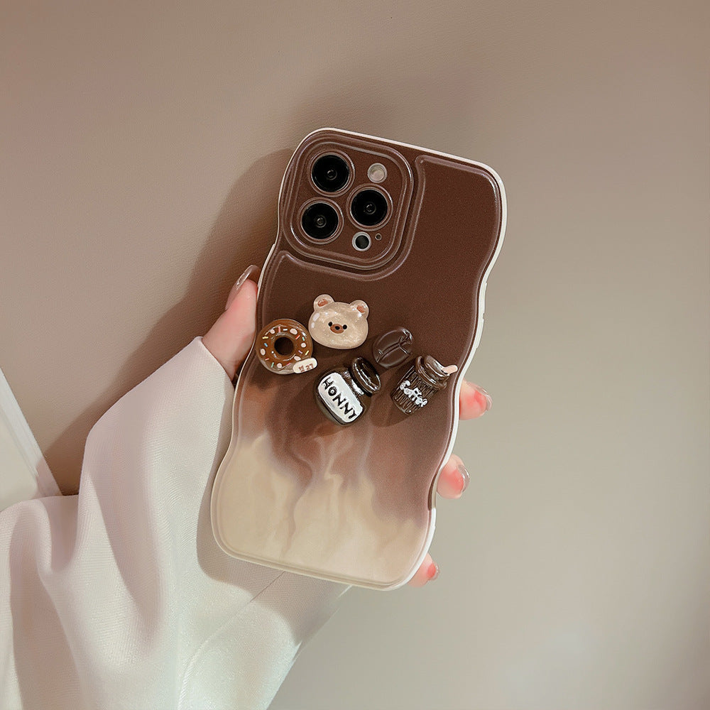 Coffee Bear iPhone Case