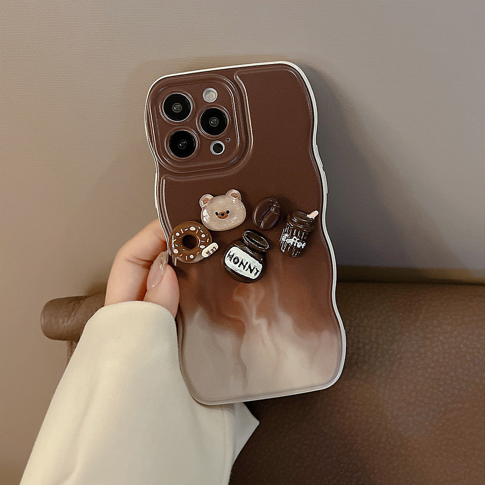 Coffee Bear iPhone Case