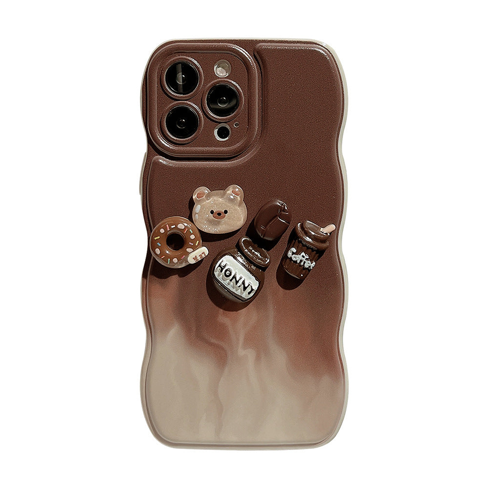 Coffee Bear iPhone Case