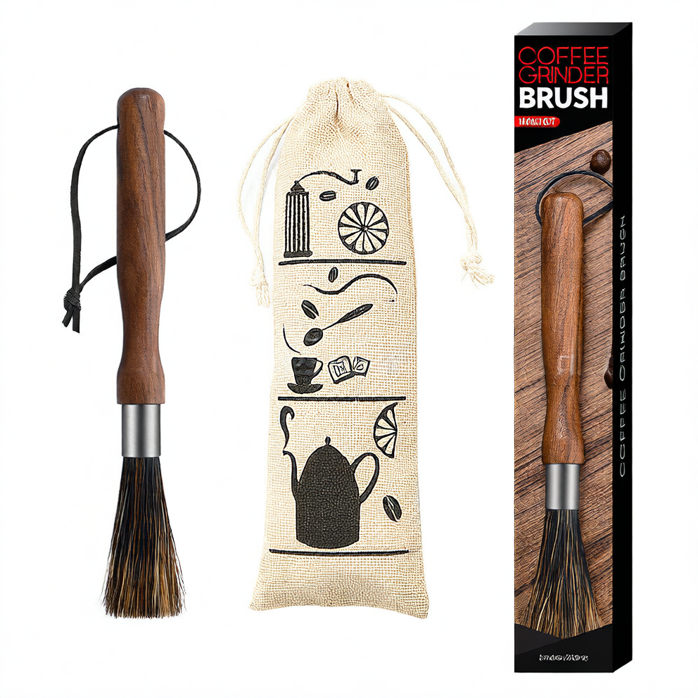 Coffee cleaning brush