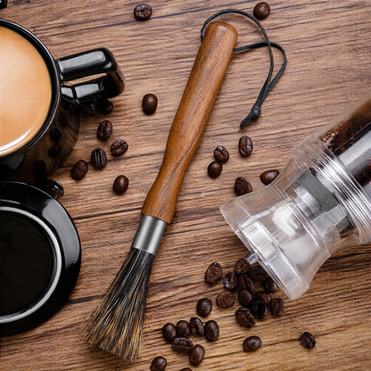 Coffee cleaning brush