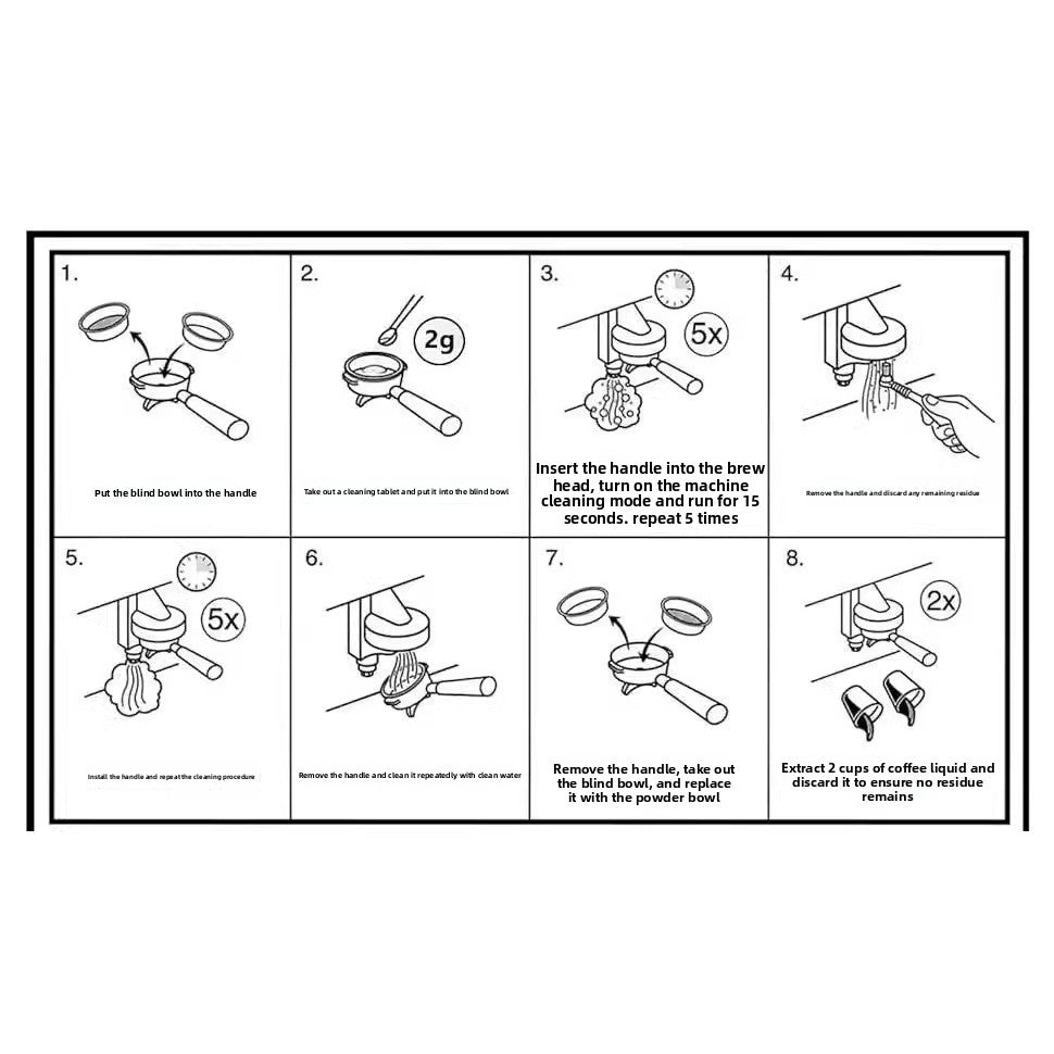 Coffee Machine Cleaning Tablets