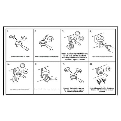 Coffee Machine Cleaning Tablets