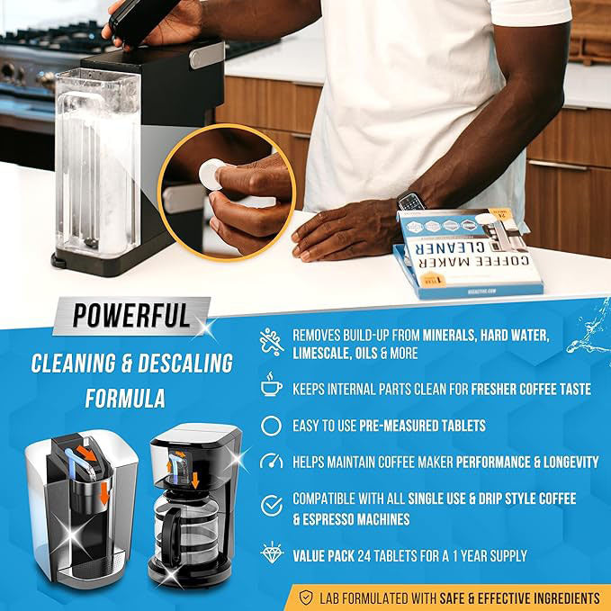 Coffee Machine Descaling Tablets