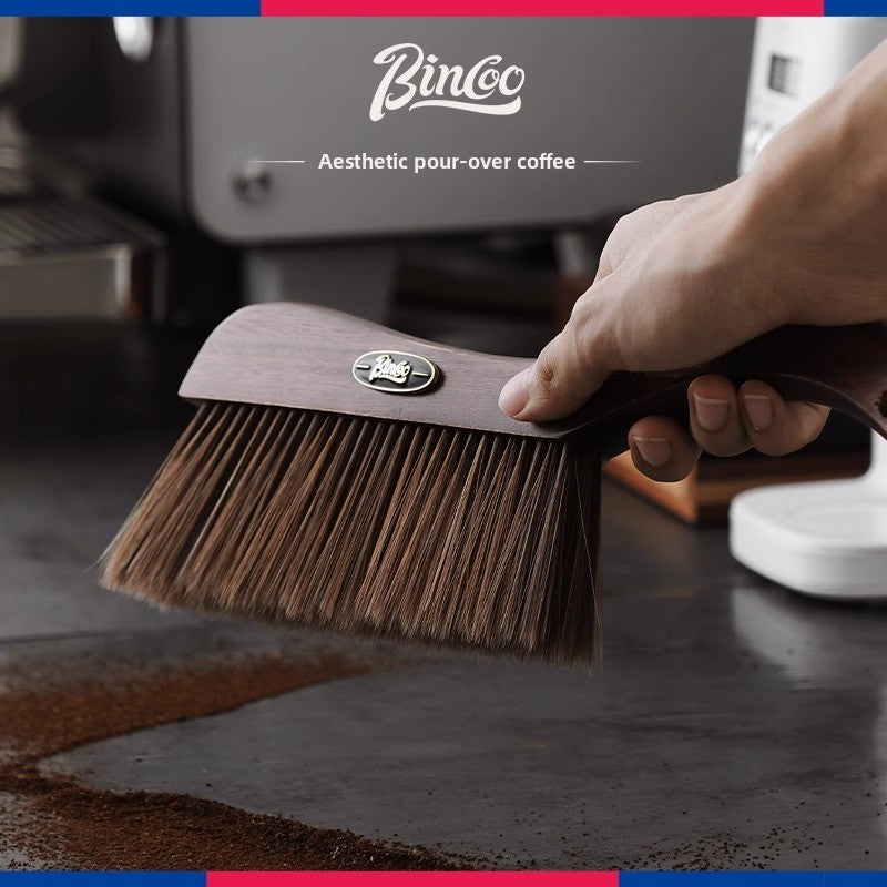 Coffee powder broom