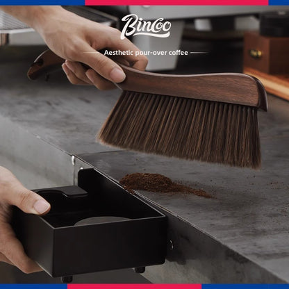 Coffee powder broom