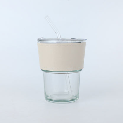 Coffee straw cup