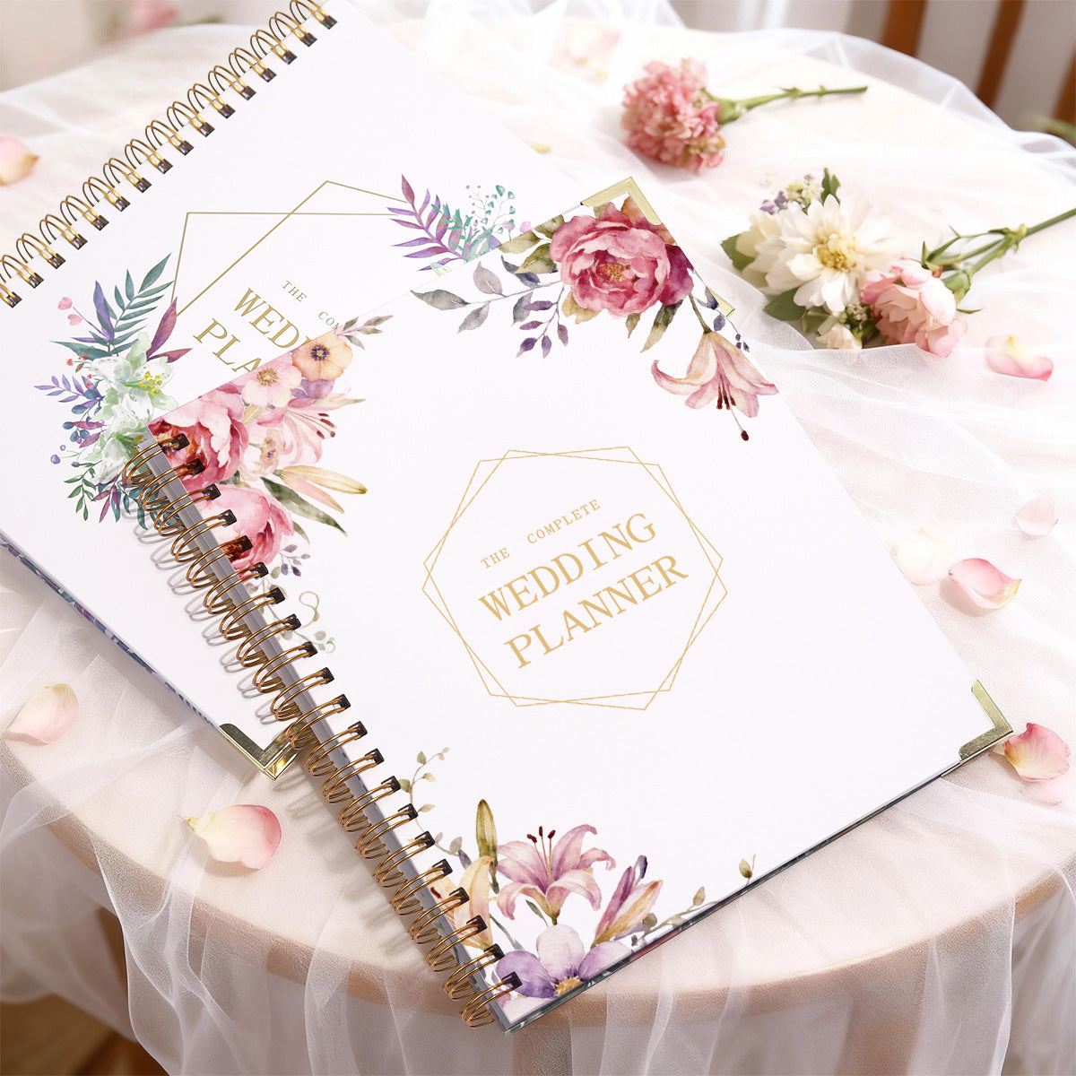 Coil Wedding Notebook