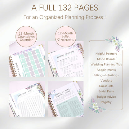 Coil Wedding Notebook