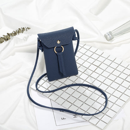 Coin Purse Summer Vertical Small Square Bag Fawn Shoulder Fancy Crossbody Bag Women's Small Bag Mini Mobile Phone Bag