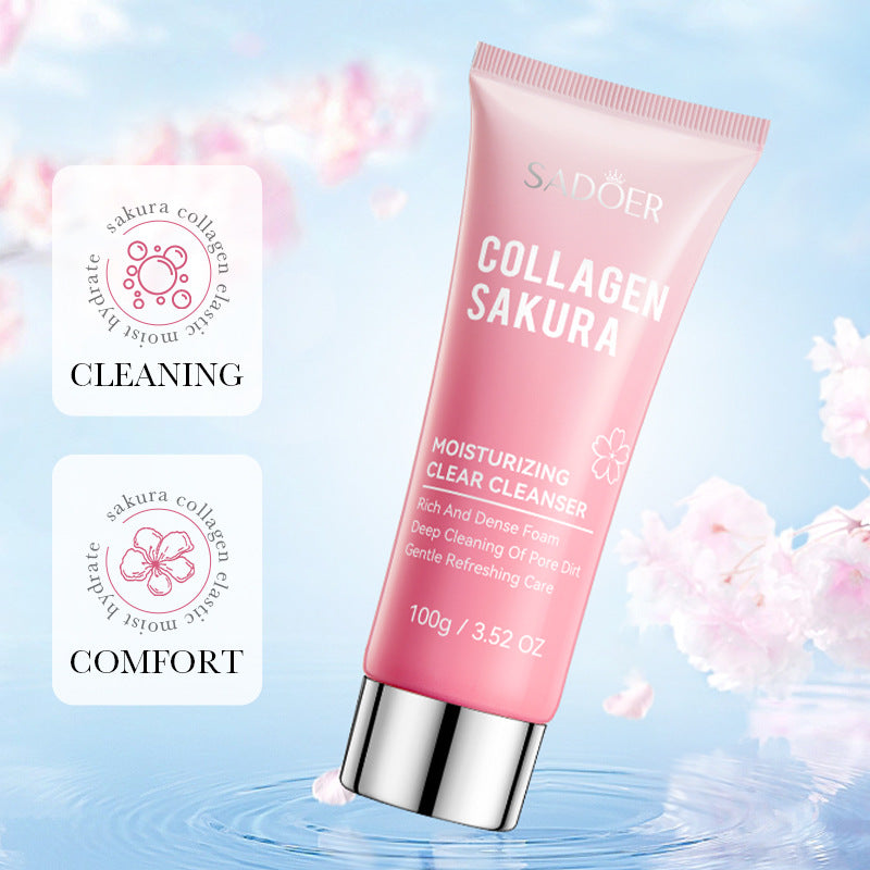 Collagen Deep Cleansing Facial Foam