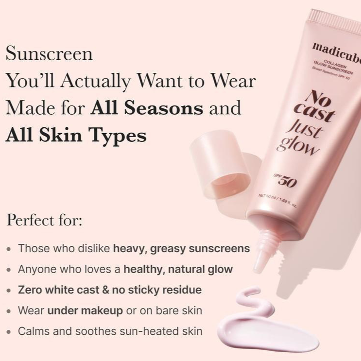 Collagen Enriched Sunscreen with SPF Protection