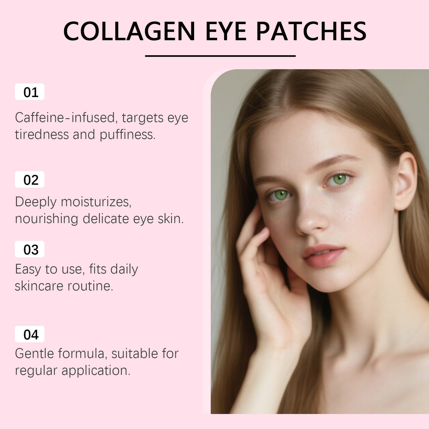 Collagen eye masks