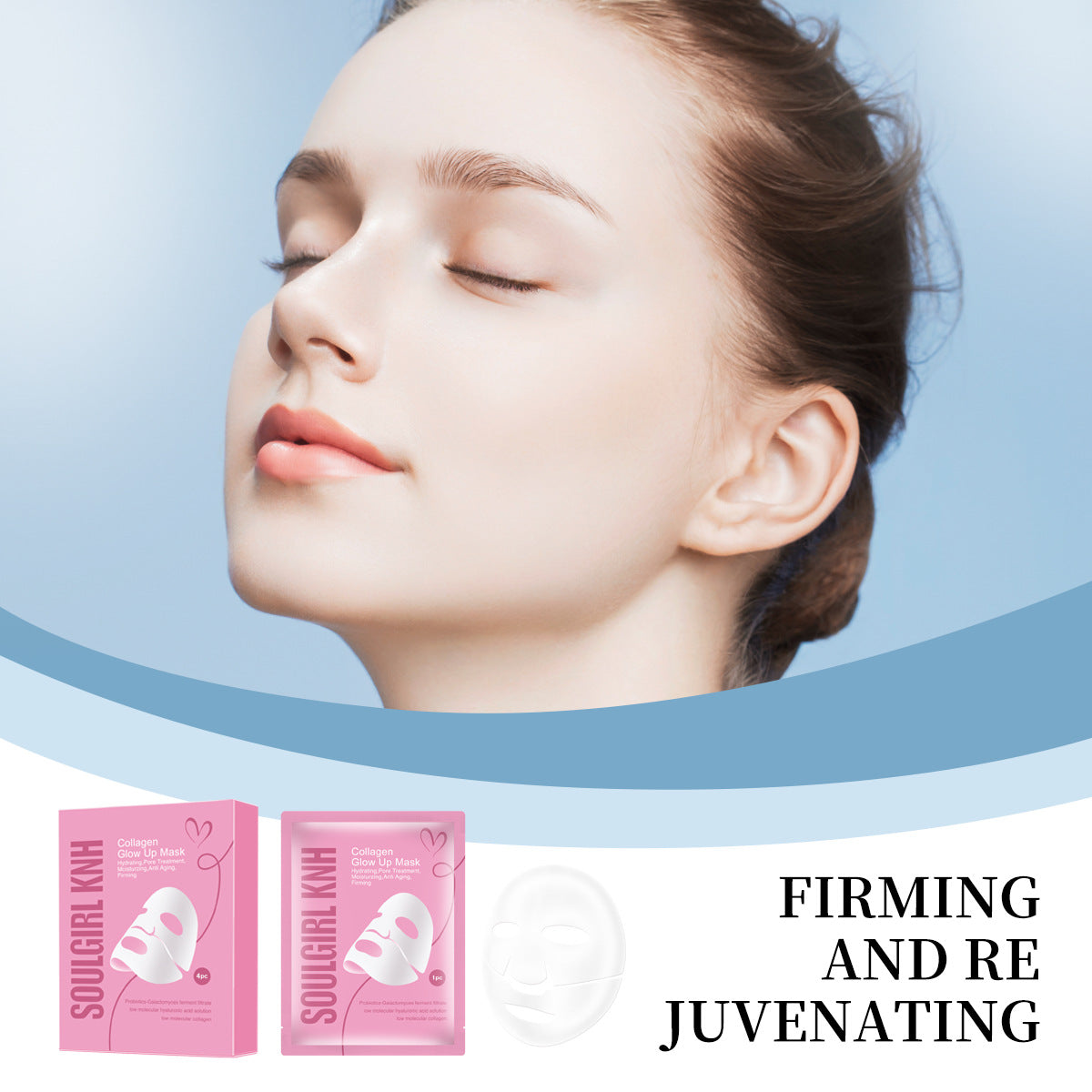 Collagen Glow Up Hydrating Face Mask