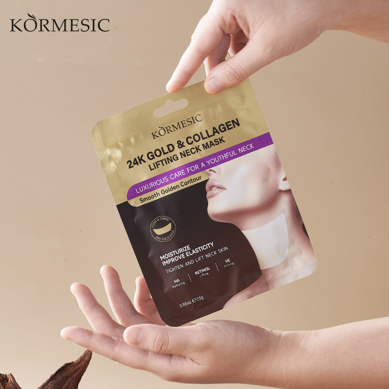 Collagen Gold Lifting Neck Mask
