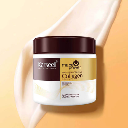 Collagen Hair Repair Mask for Dry Damaged Hair