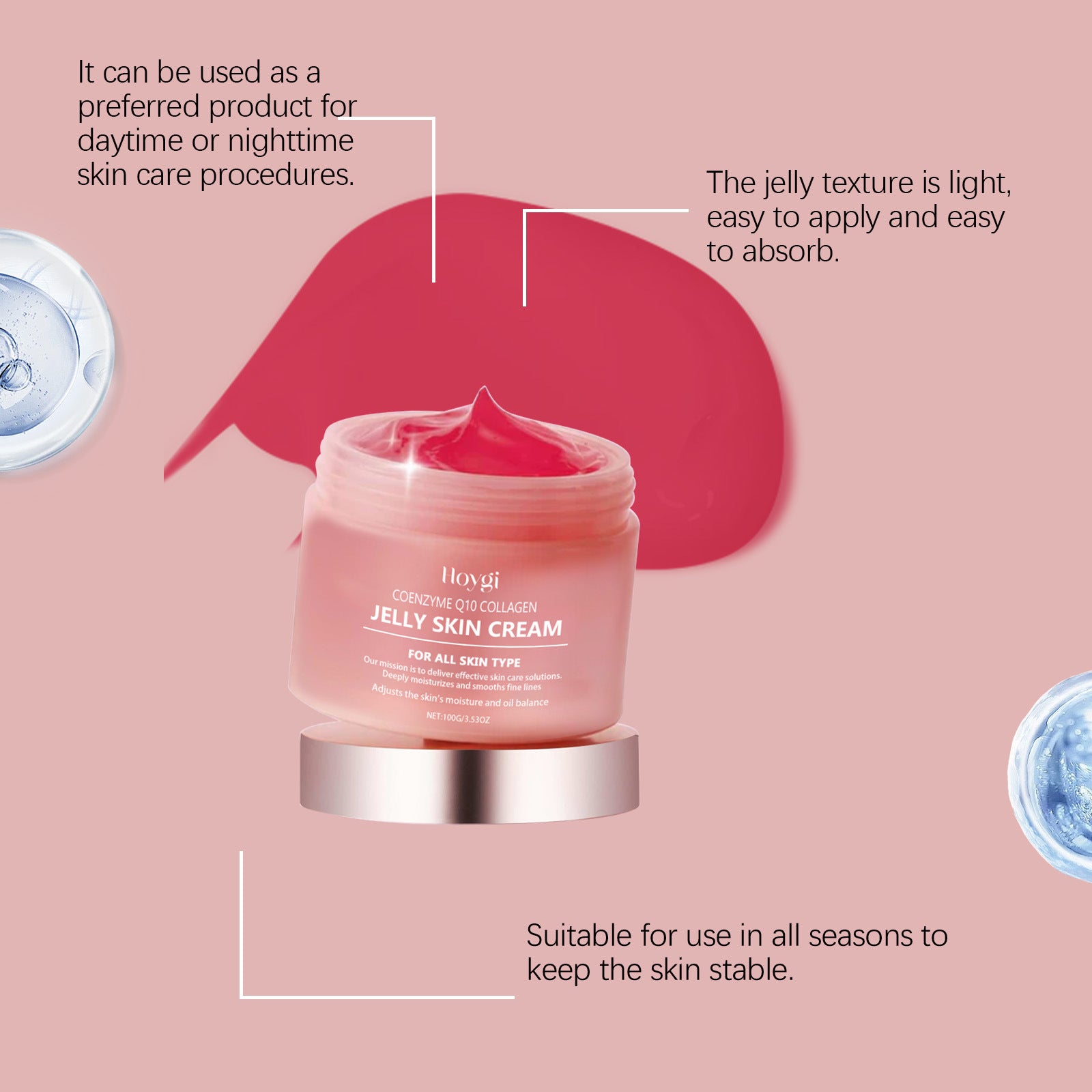 Collagen jelly cream