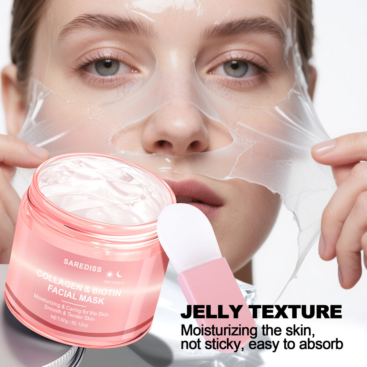 Collagen Peel Off Mask with Spatula