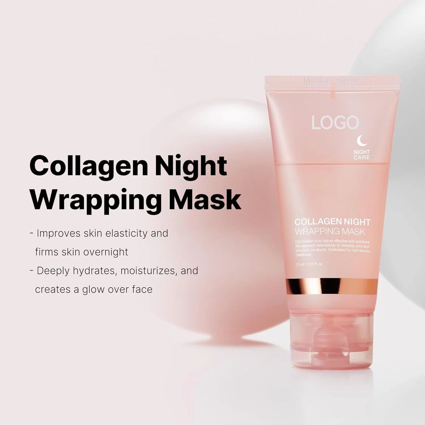 Collagen tear mask