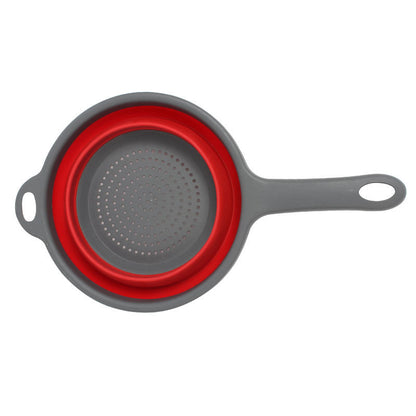 Collapsible draining basket