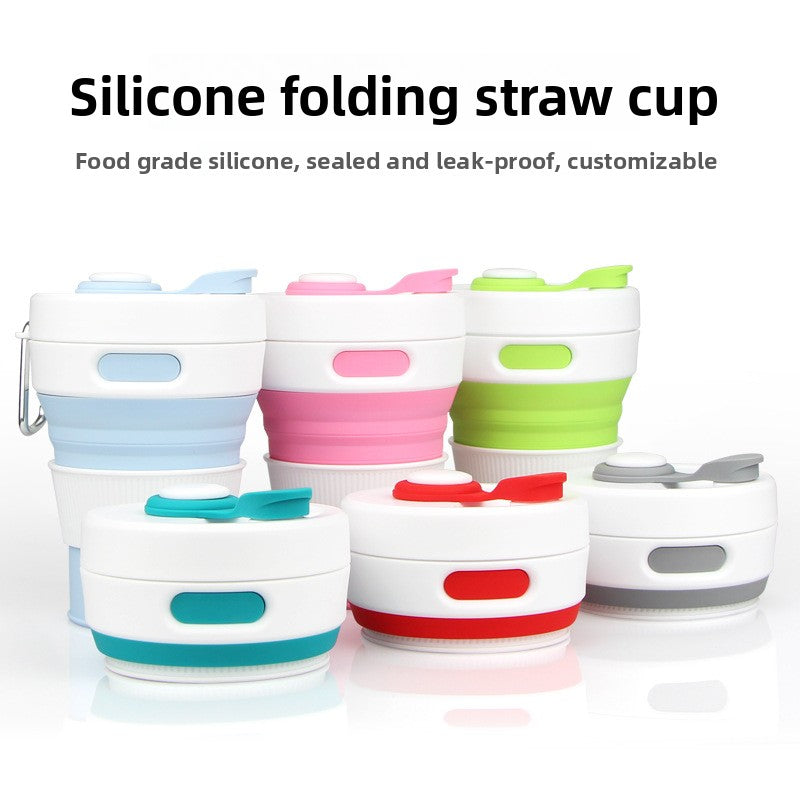 Collapsible Silicone Coffee Cup Portable Travel Mug