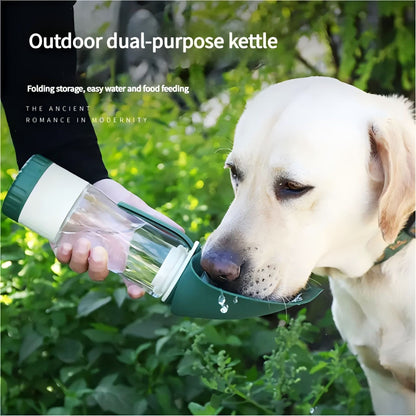 Collapsible Silicone Pet Food and Water Cup