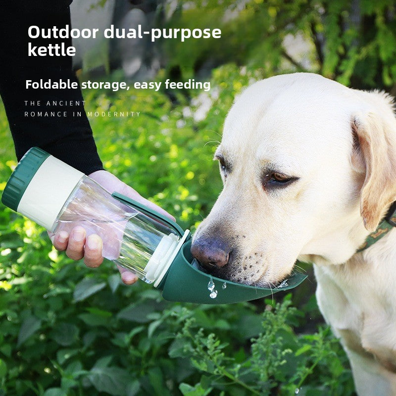 Collapsible Silicone Pet Food and Water Cup