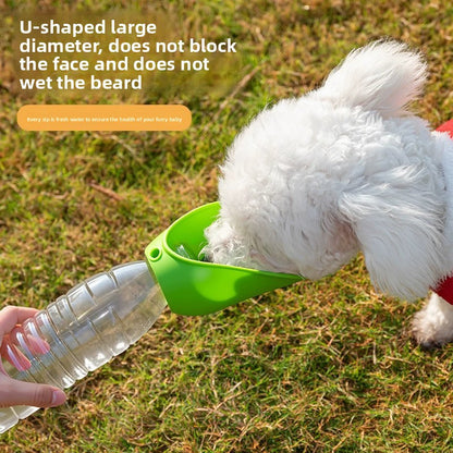 Collapsible Silicone Travel Water Bowl for Dogs and Cats