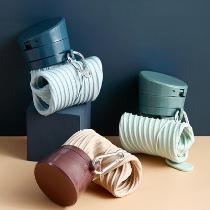 Collapsible Silicone Water Bottle