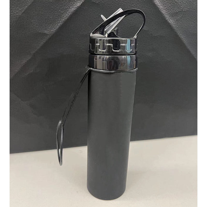 Collapsible Silicone Water Bottle Portable Travel Cup
