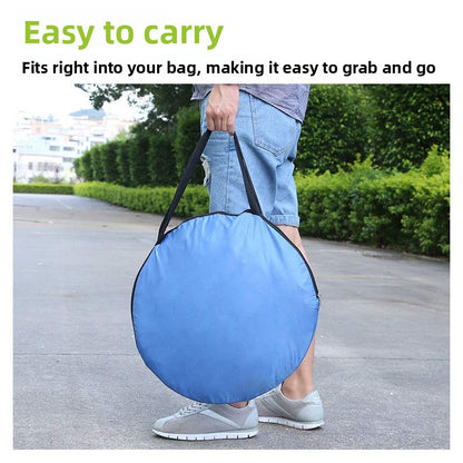 Collapsible simple beach tent