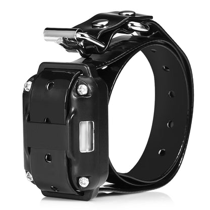 Collar dog training device