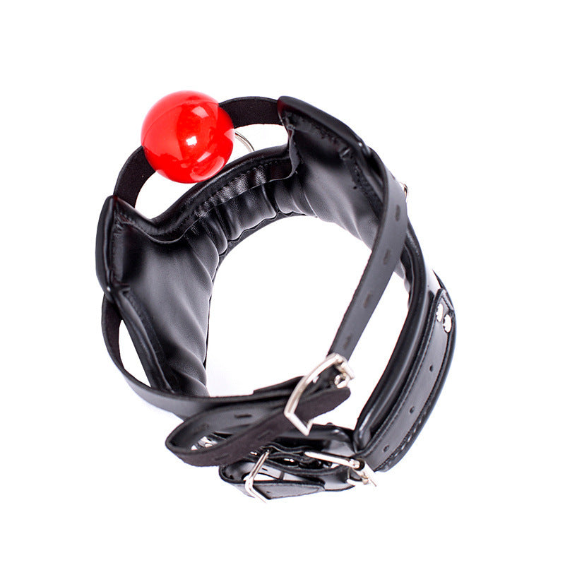 Collar mouth ball mask