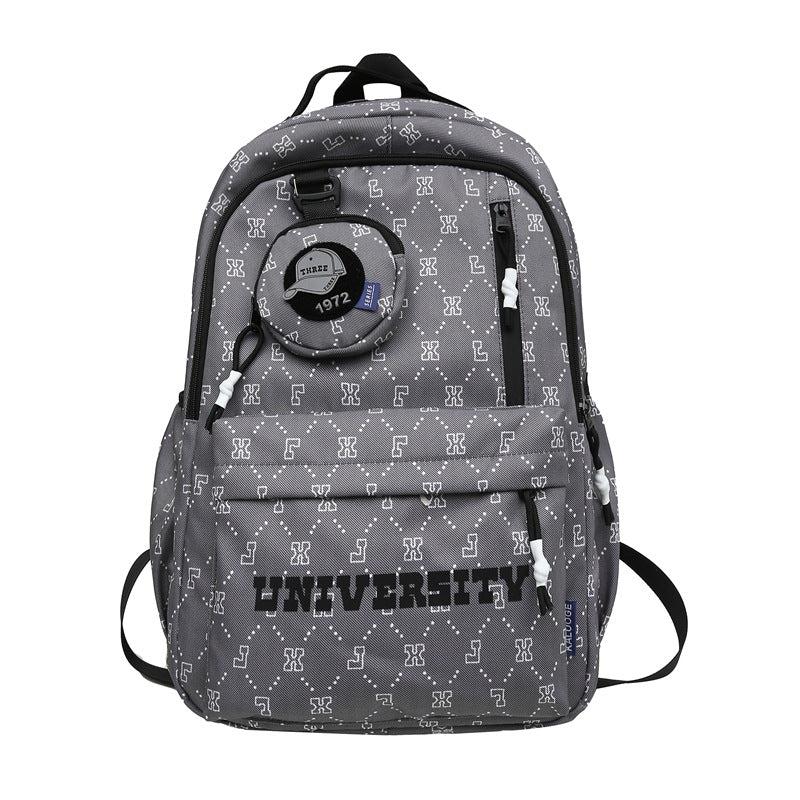 College Style Nylon Backpack