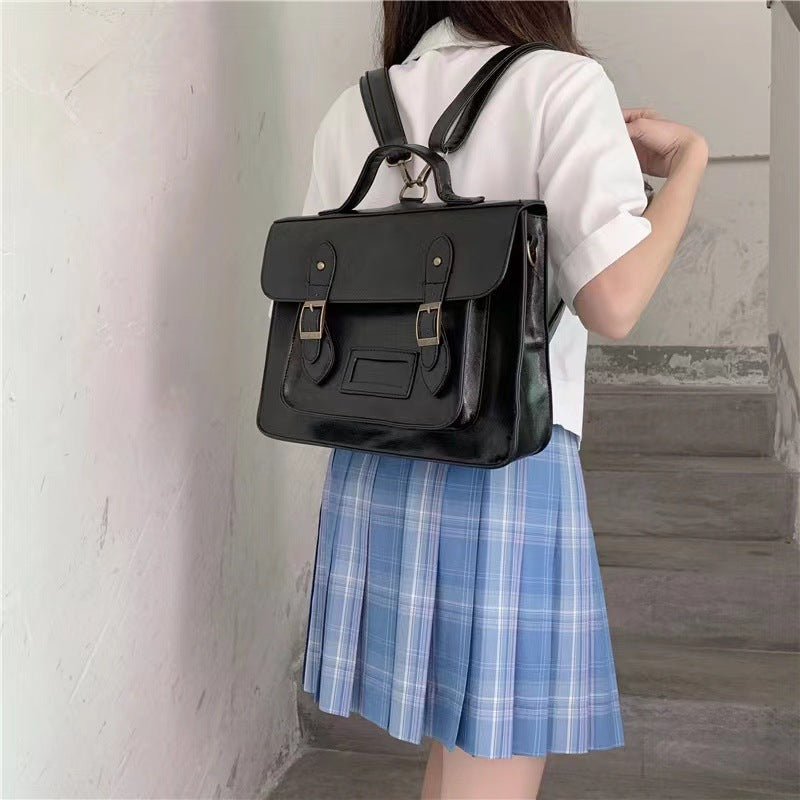 College Style PU Backpack