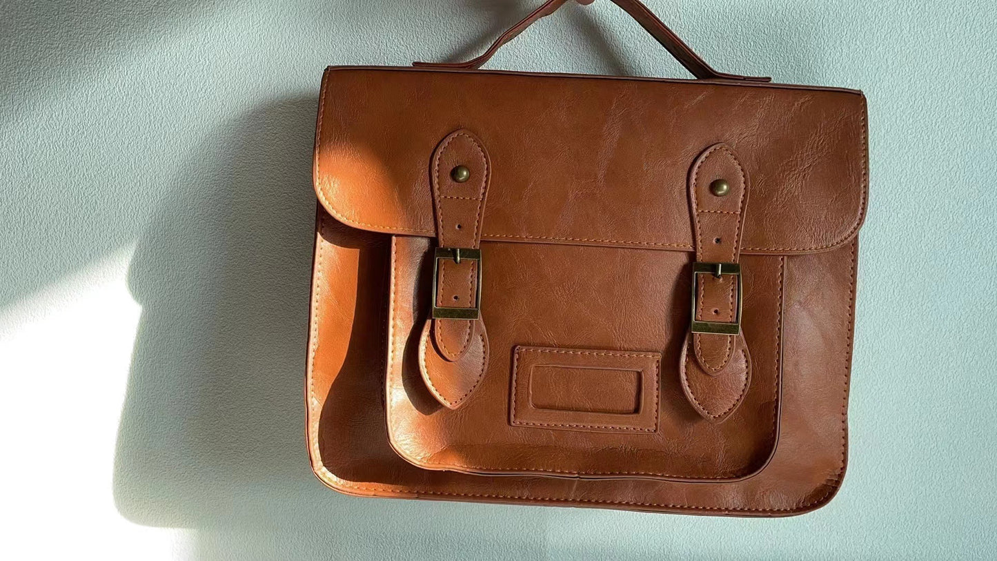 College Style PU Backpack
